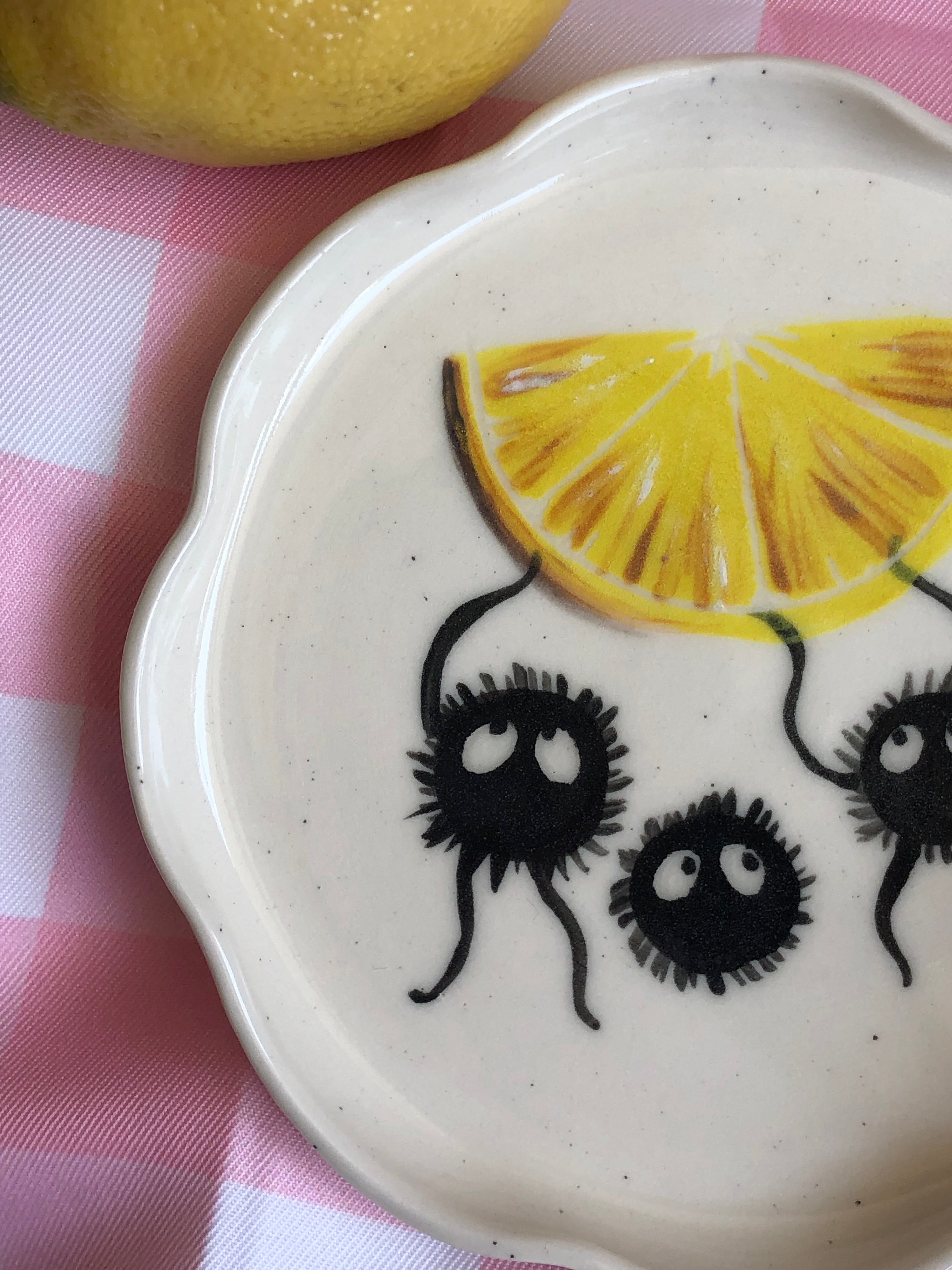 Small Lemon Fruity Soots Plate (pre-order)