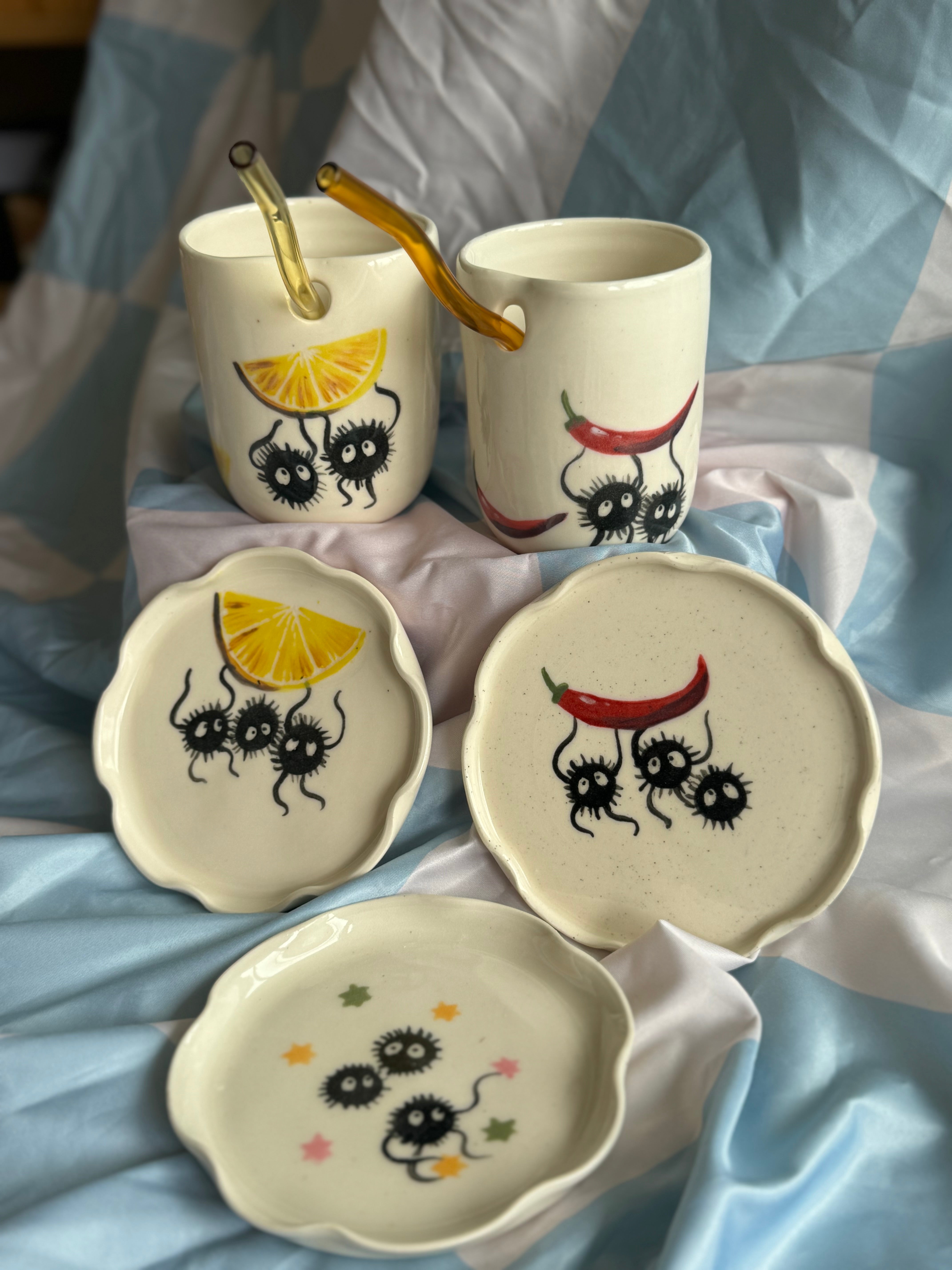 Small Starry Soots Plate (pre-order)