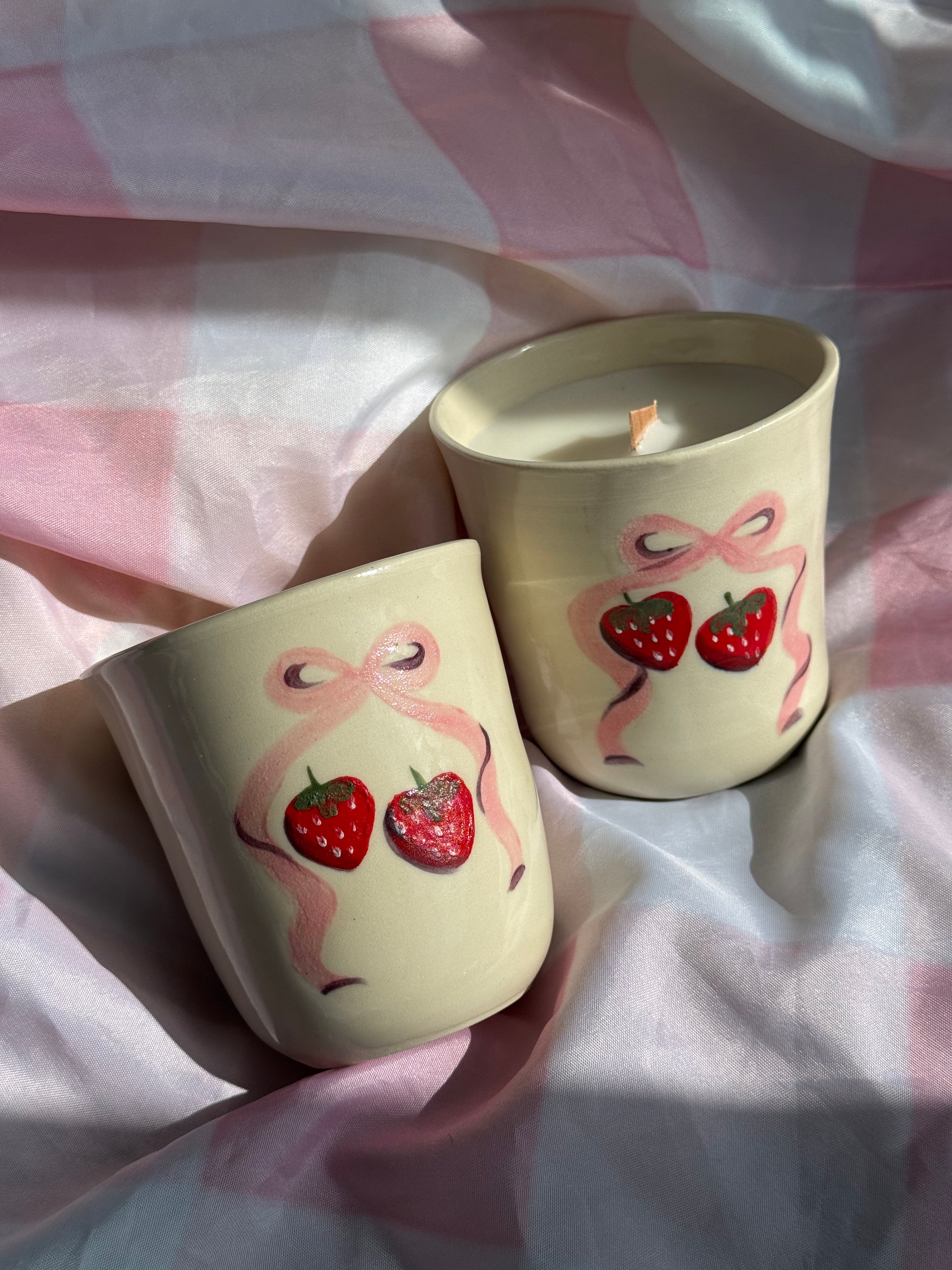 Mooody Lemon x La Bougie Candle and Cup