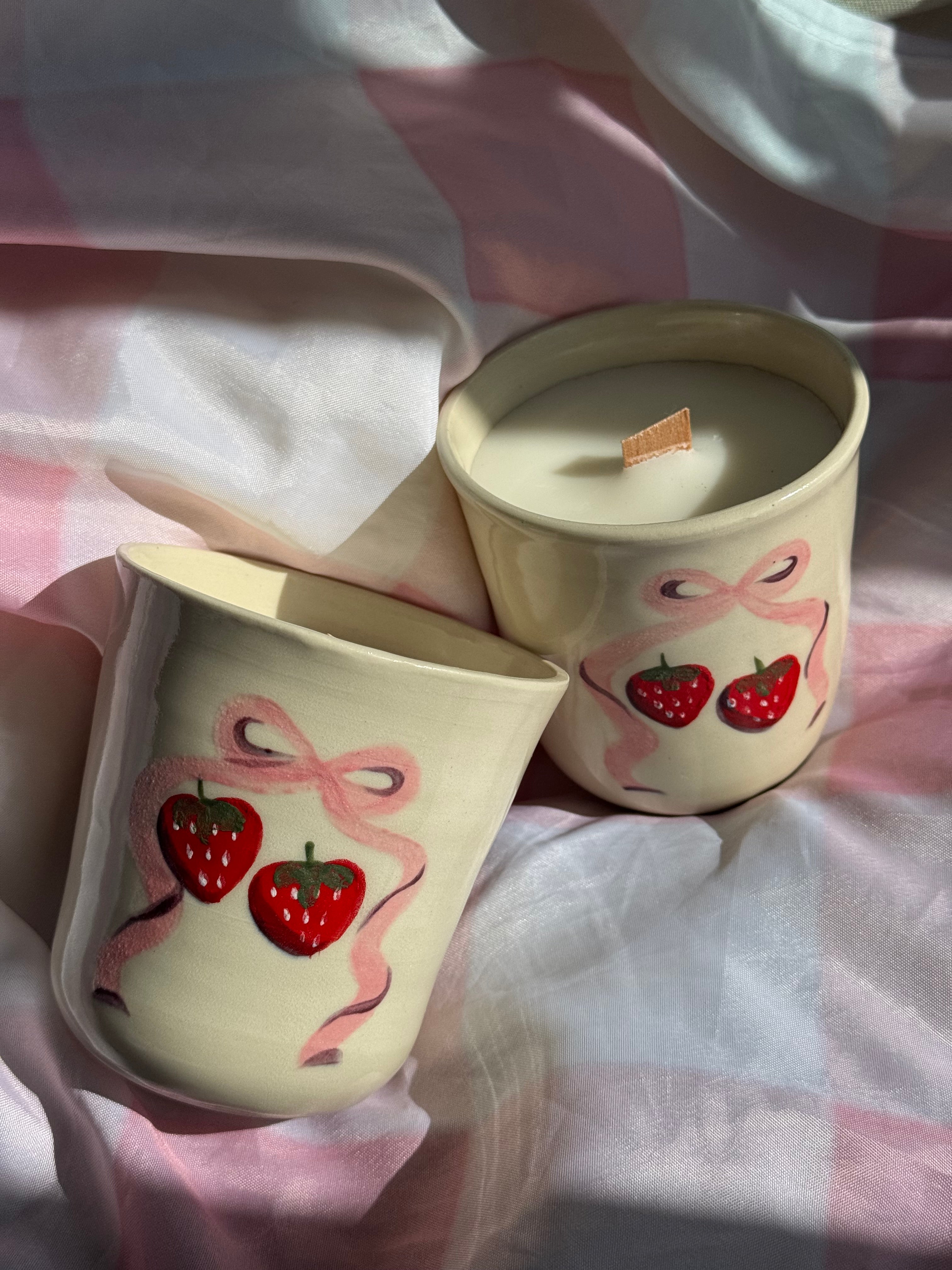 Mooody Lemon x La Bougie Candle and Cup