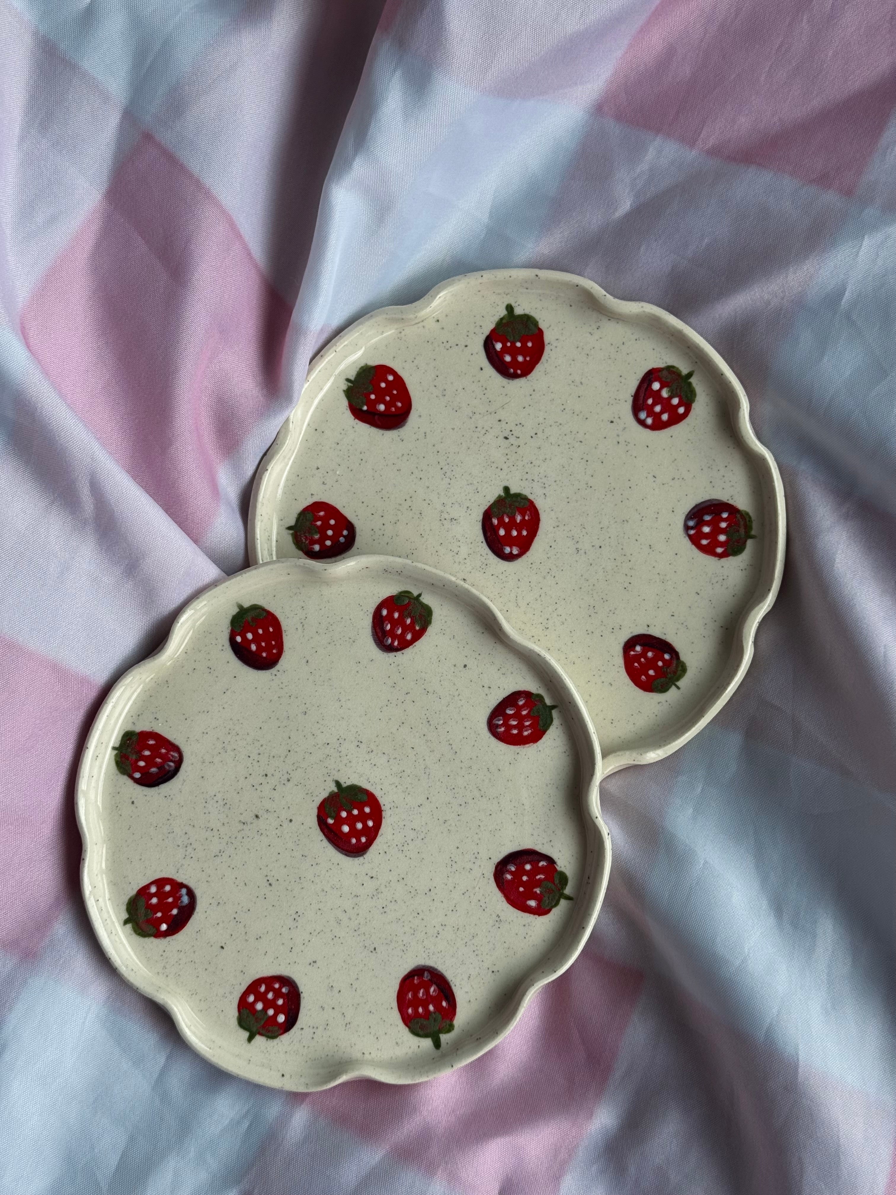Strawberry Plate (Small)