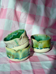 Jade Melty Ice Cream Matcha Bowls