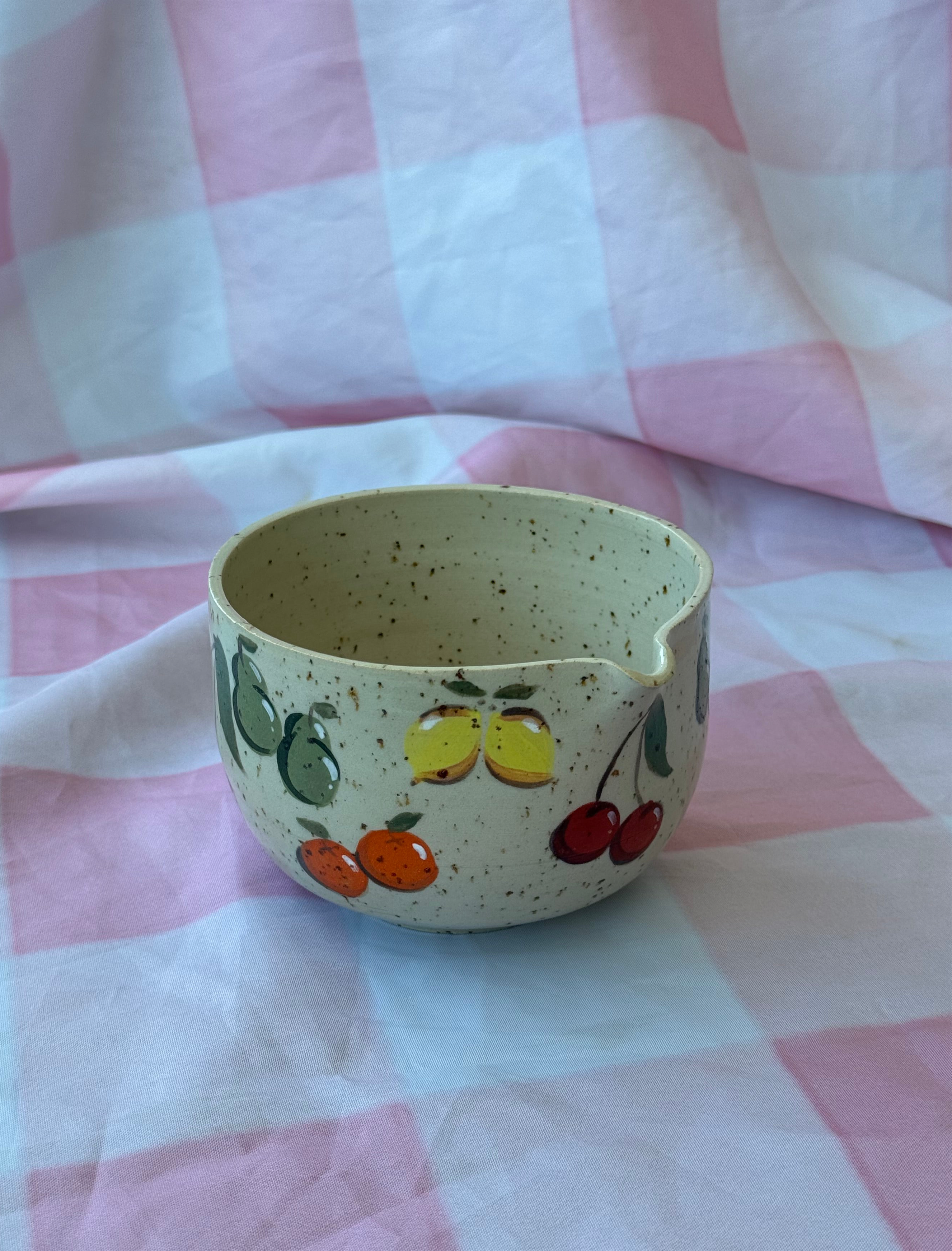 Fruit Medley Cup Matcha Bowl