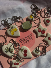 Ceramic keychain lucky dip